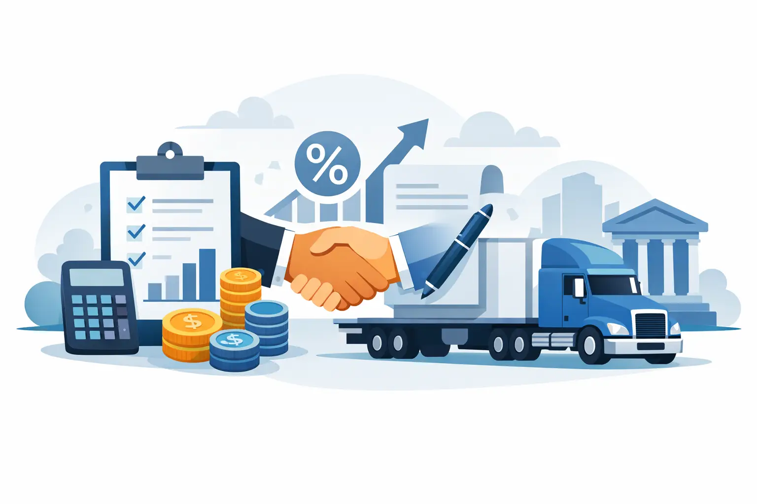 How Does Commercial Truck Financing Work?