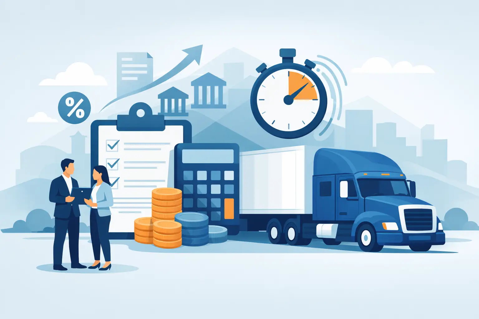 How to Get a Commercial Truck Loan Fast