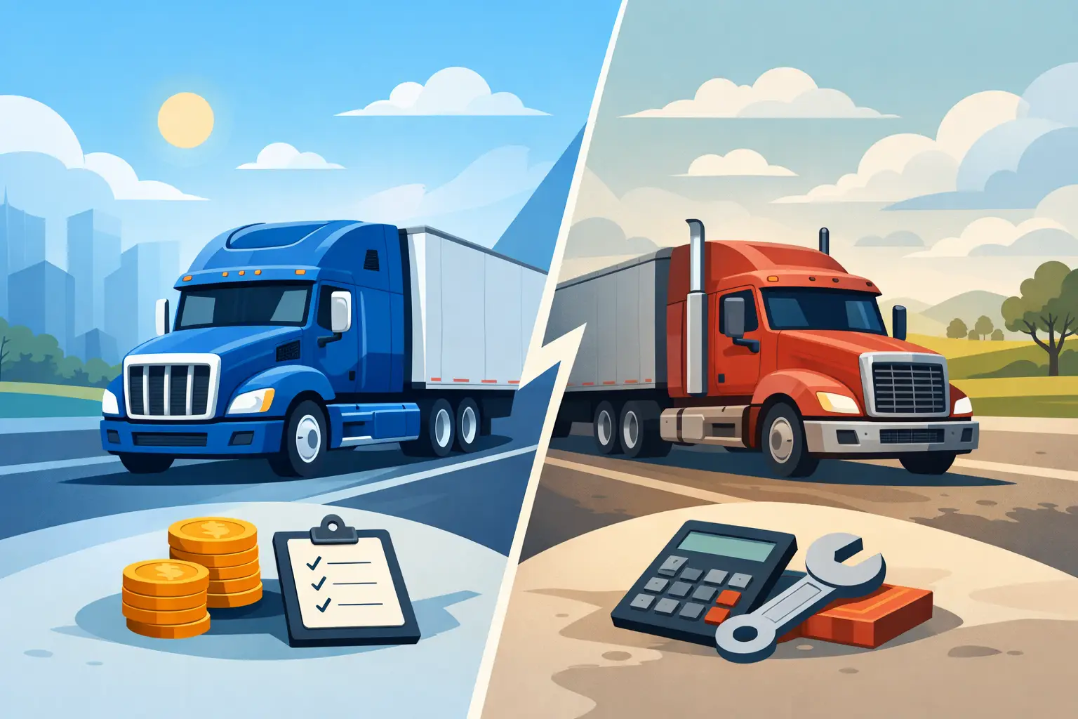 New vs Used Semi Financing: What Fits Your Run?