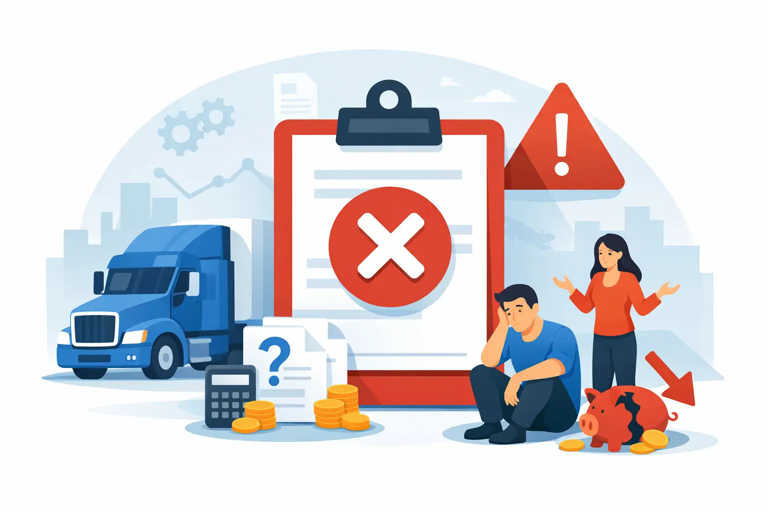 Truck Loan Denial Reasons and How to Fix Them